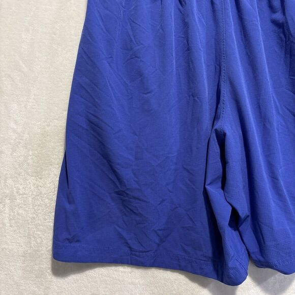 Under Armour Elevated Woven 2.0 Purple Blue Men's Large Fitted Athletic Shorts - Picture 10 of 14